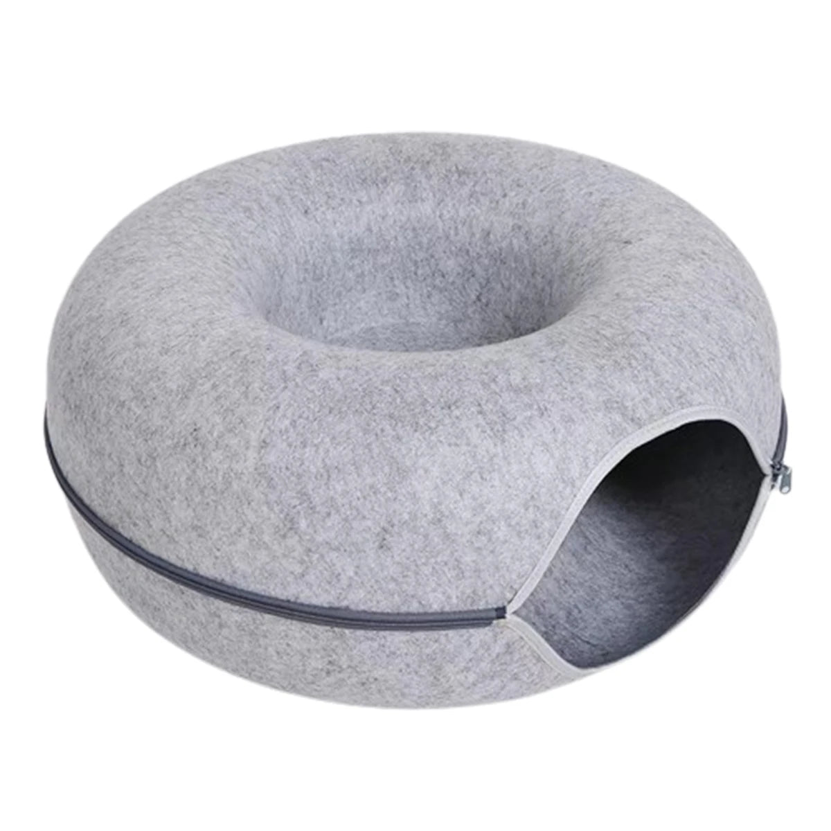 Felt Donut Cat Bed