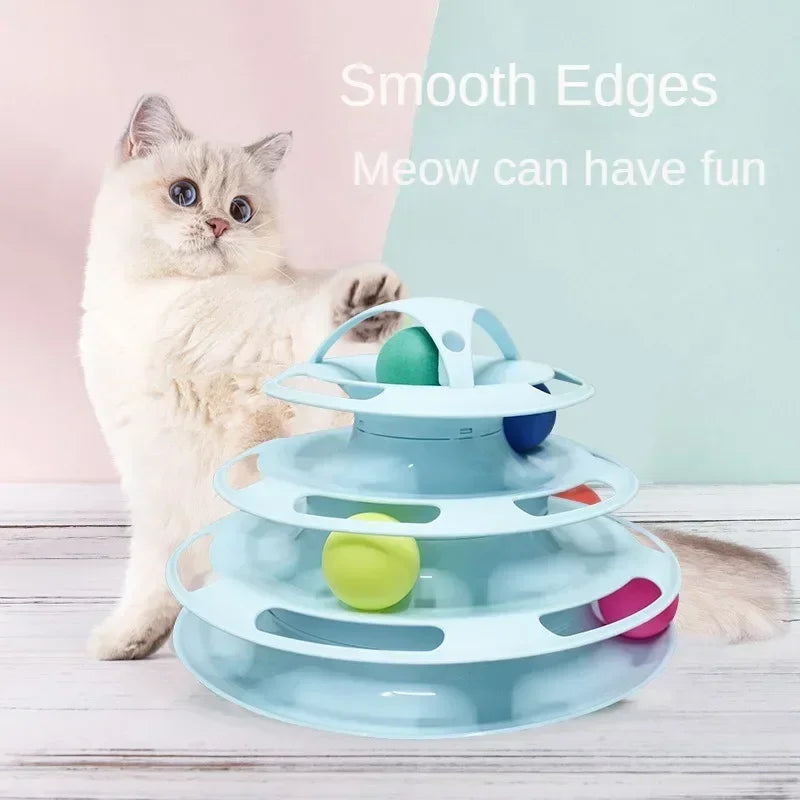 Multi-Level Tower Cat Toy