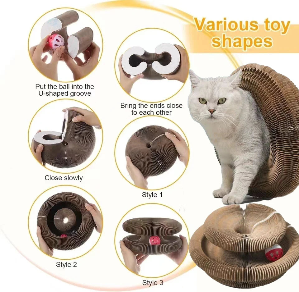 Magic Interactive Cat Toy – Scratch, Play & Relax