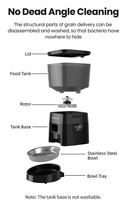 Automatic Pet Feeder – Convenient & Precise Meal Scheduling for Cats & Dogs