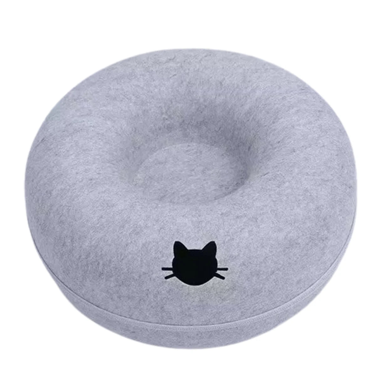 Felt Donut Cat Bed