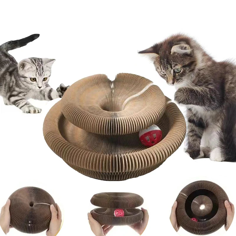 Magic Interactive Cat Toy – Scratch, Play & Relax