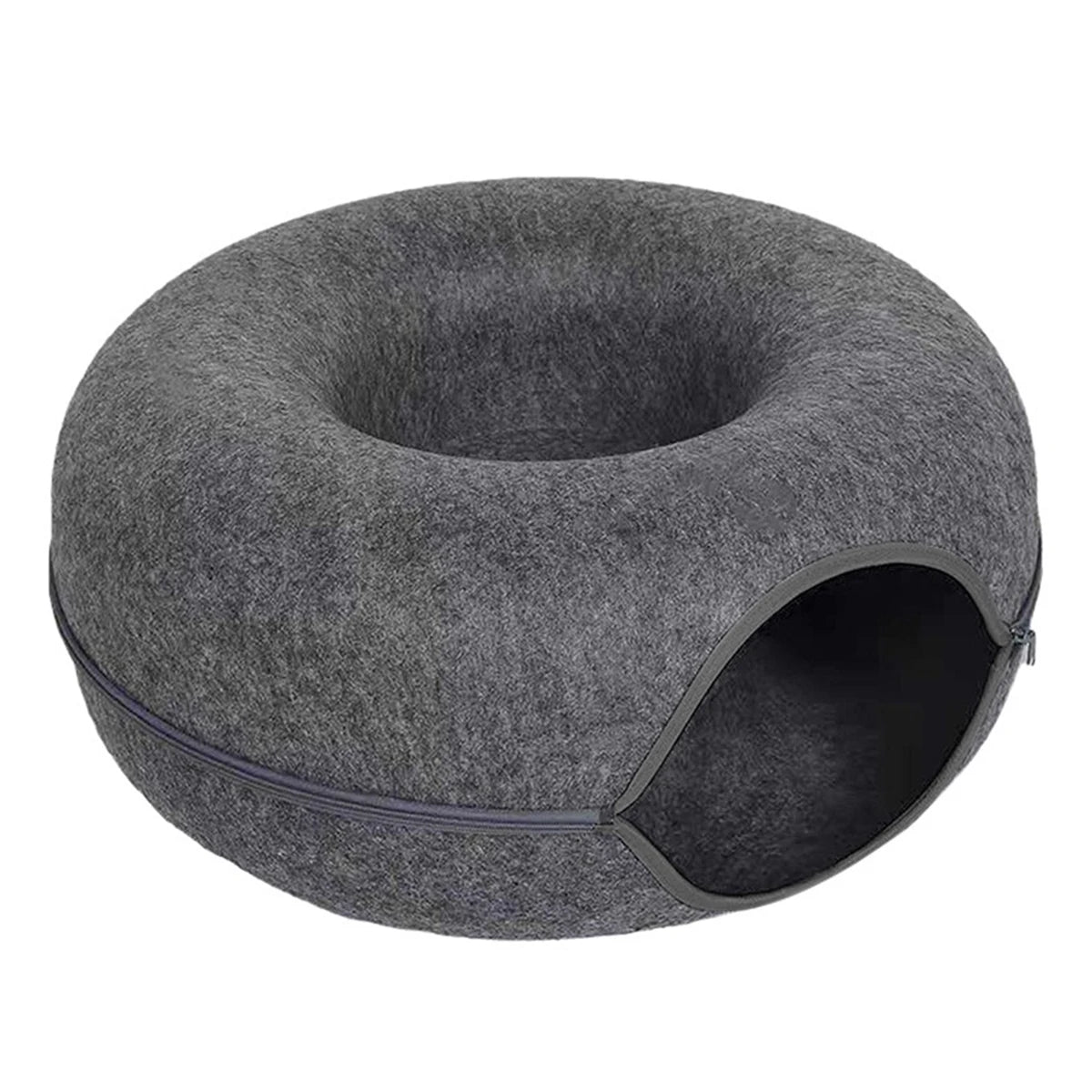 Felt Donut Cat Bed