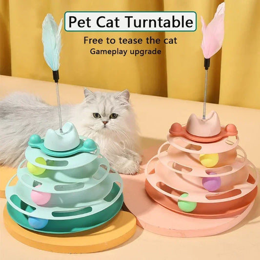 Multi-Level Tower Cat Toy