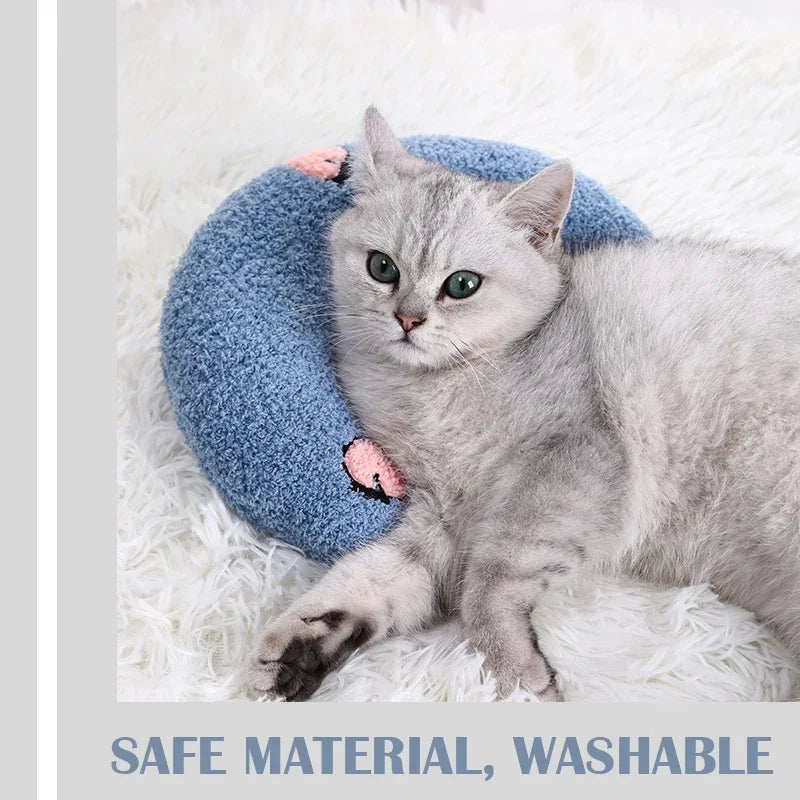 Ultra Soft Fluffy Pillow for Cats – Calming Pet Toy & Sleeping Aid